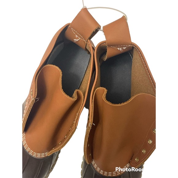 New L.L Bean duck boots brown size 9 men *No laces* - Picture 7 of 8